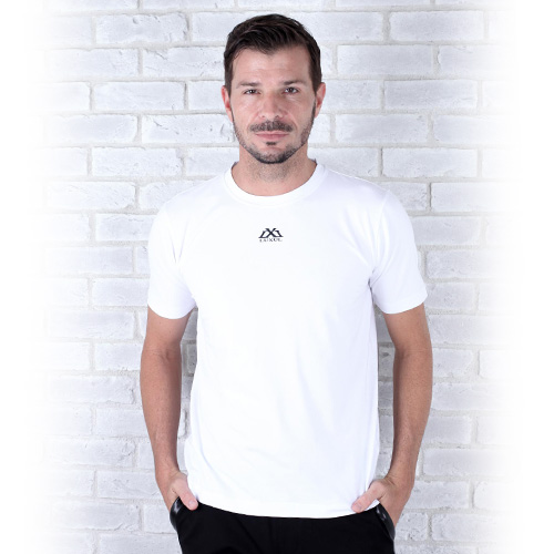 simple logo T-shirt White