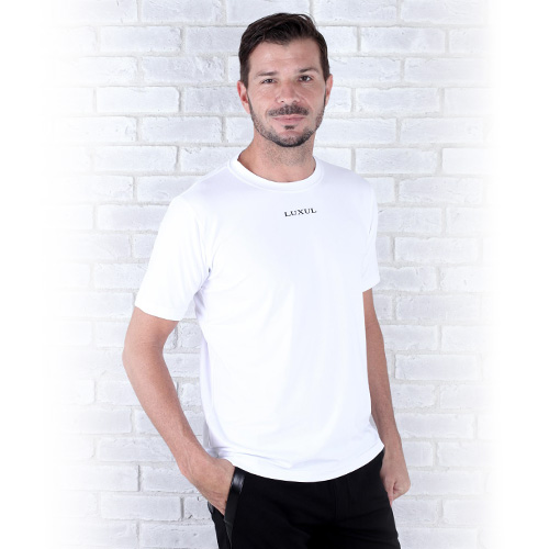 Back logo T-shirt White