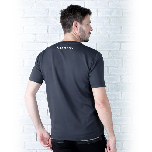 front logo T-shirt Black